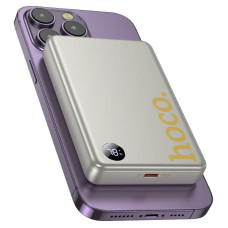 Power Bank Hoco Q34 Clever PD20W magnetic with digital display 10000mAh Titanium