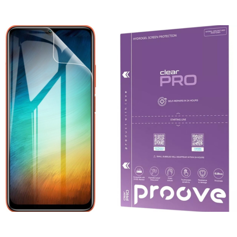 Гідрогелева плівка Xiaomi Redmi 15 Proove Pro Глянцева