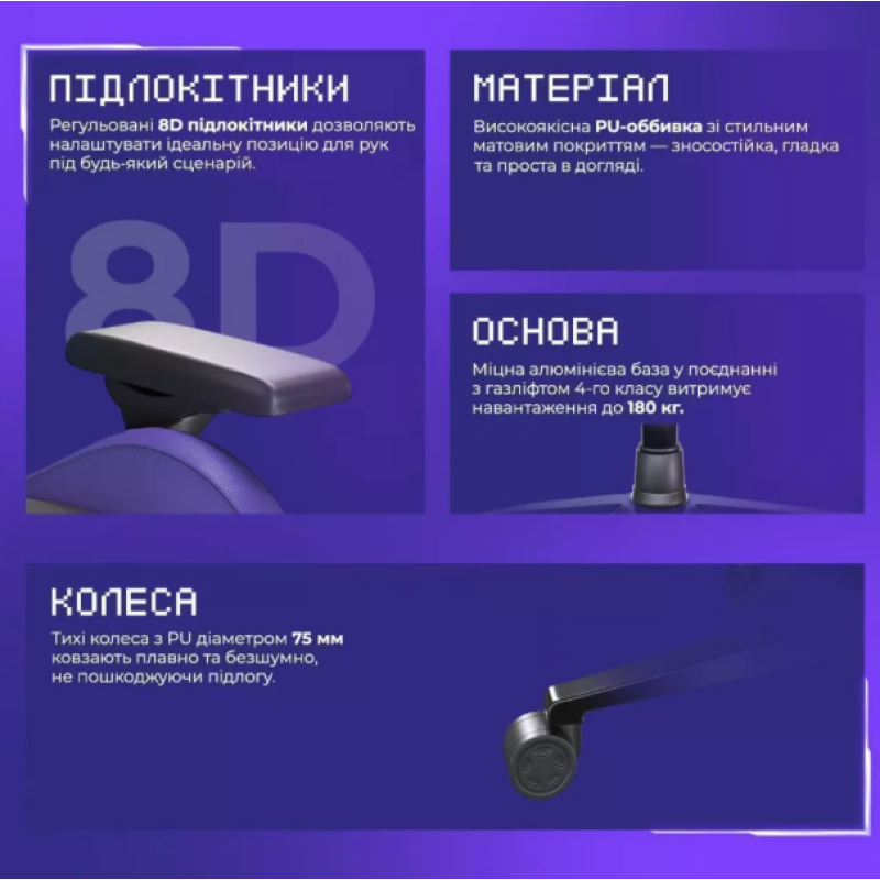 Крісло для геймерів Proove Gaming Major