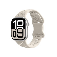 Ремінець Hoco WA38 Time series силіконовий 42/44/45/49mm Бежевий