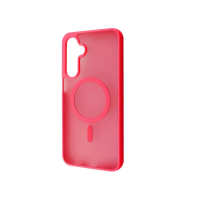 Чохол накладка WAVE Matte Color Case with Magnetic Ring Samsung S25 FE Фуксія