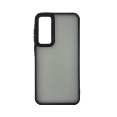 Чехол накладка Matte Corrugated Camera Samsung A55 Черный