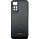 Чехол накладка кожаный Mustang Xiaomi Redmi Note 11 / Note 11s 4G Черный