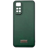 Чехол накладка кожаный Mustang Xiaomi Redmi Note 11 / Note 11s 4G Зеленый