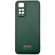 Чохол накладка шкіряний Mustang Xiaomi Redmi Note 11 / Note 11s 4G Зелений