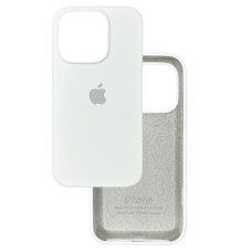 Чехол Silicone Case iPhone 15 Pro Max Белый (White)