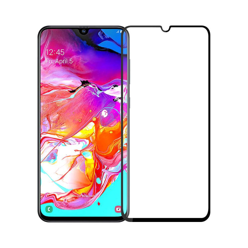 Захисне скло Samsung A70 FG Premium black