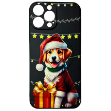 Чехол накладка Akstore Print Winter Dog +MagSafe iPhone 13 Pro