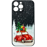 Чохол накладка Akstore Print Winter Car +MagSafe iPhone 13 Pro