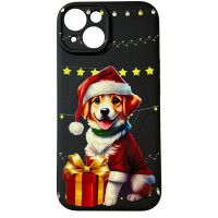 Чехол накладка Akstore Print Winter Dog +MagSafe iPhone 14