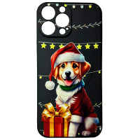 Чохол накладка Akstore Print Winter Dog +MagSafe iPhone 15 Pro