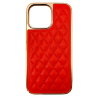 Чохол накладка Puloka Leather Case iPhone 14 Pro Max червоний