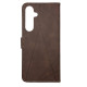 Чохол книжка Business leather Хлястик Samsung A35 Коричневий