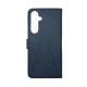 Чехол книжка Business leather Хлястик Samsung A35 Синий