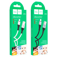 Кабель USB-Micro USB Hoco X72 2.4A 1m