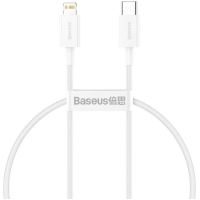 Кабель USB-C to Lightning Baseus Superior PD 20W 1m white