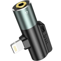 Перехідник HOCO LS32 Lightning-3.5 AUX converter