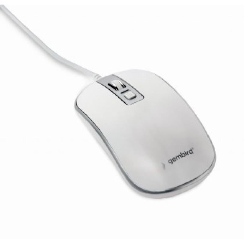 Миша провідна Gembird MUS-4B-06-WS white/grey