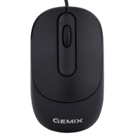 Миша провідна Gemix GM145 black