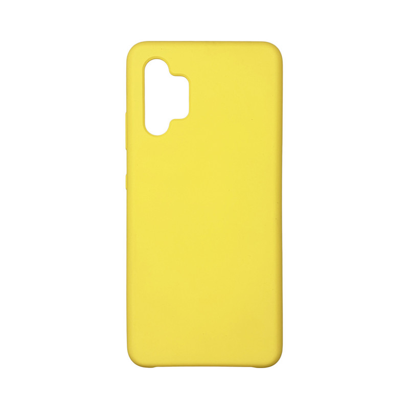 Чехол накладка Silicone Case Samsung A32 Желтый