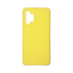 Чехол накладка Silicone Case Samsung A32 Желтый