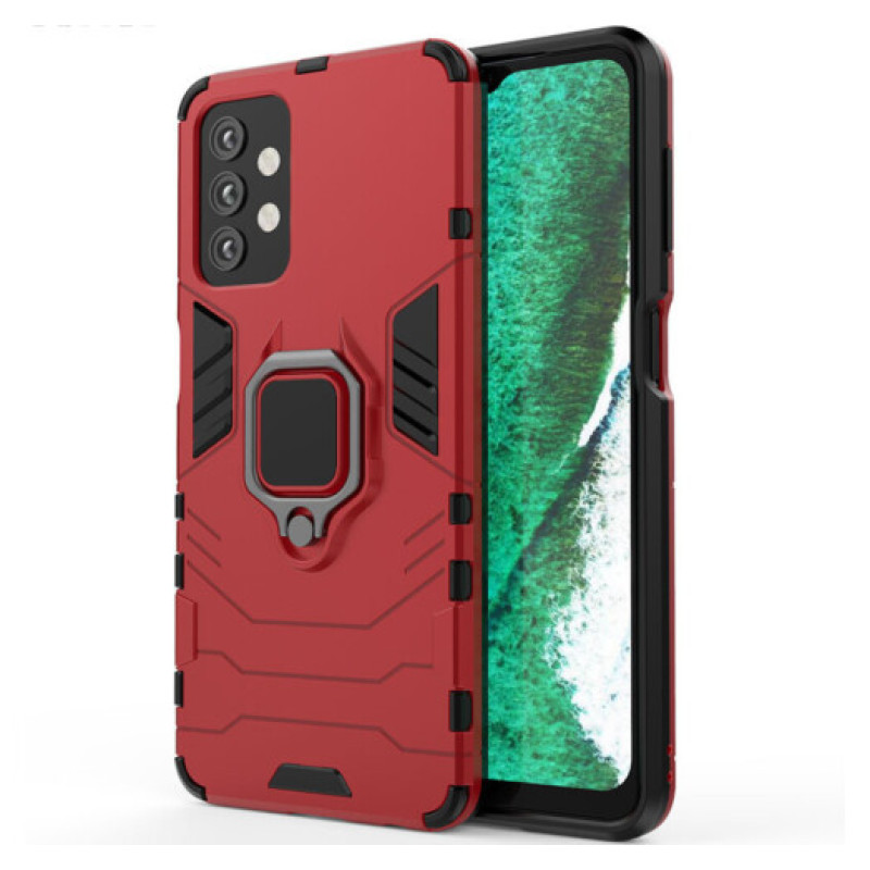 Чехол накладка Transformer Ring Samsung A32 Red