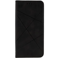 Чехол книжка Business leather Xiaomi Redmi 10 Черный