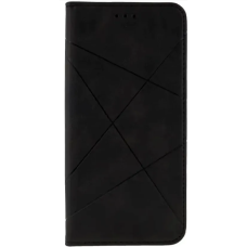 Чехол книжка Business leather Xiaomi Redmi 10 Черный