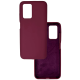 Чохол накладка Silicone Cover Soft Touch ЗК Xiaomi Redmi 10 Бордовий