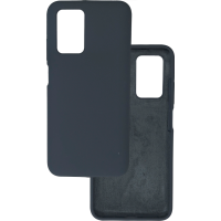 Чехол накладка Silicone Cover Soft Touch ОК Xiaomi Redmi 10 Темно-серый