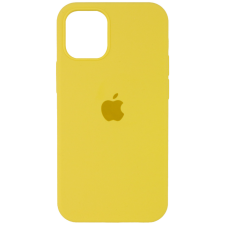 Чехол Silicone Case iPhone 12/Pro 6.1'' желтый
