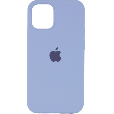 Чехол Silicone Case iPhone 12/Pro 6.1'' голубой