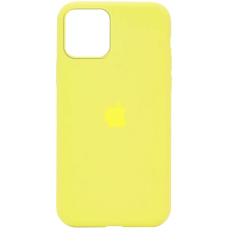 Чехол Silicone Case iPhone 12/Pro 6.1'' желтый (bright yellow)