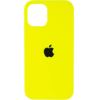 Чохол Silicone Case iPhone 12/Pro 6.1'' Жовтий (Acid Yellow)