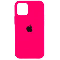 Чехол Silicone Case iPhone 12/Pro 6.1'' розовый (barbie pink)