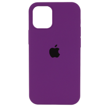 Чехол Silicone Case iPhone 12/Pro 6.1'' фиолетовый (Grape)