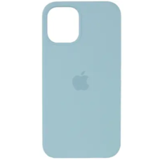 Чехол Silicone Case iPhone 12/Pro 6.1'' бирюзовый (light blue)