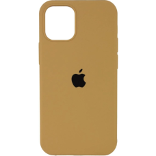 Чехол Silicone Case iPhone 12/Pro 6.1'' золотой (gold)
