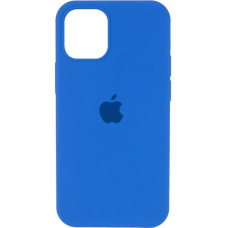 Чехол Silicone Case iPhone 12/Pro 6.1'' синий (royal blue)