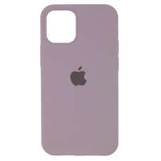 Чехол Silicone Case iPhone 12/Pro 6.1'' серый (Lavender)