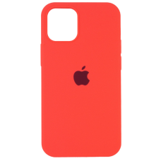 Чехол Silicone Case iPhone 12/Pro 6.1'' Арбузный (Watermelon red)