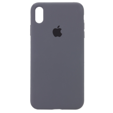 Чехол Silicone Case iPhone Xs Max Темно-серый