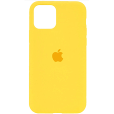 Чехол Silicone Case iPhone 11 Pro Желтый(Canary yellow)