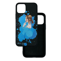Чехол накладка iMaGen Silicone case iPhone 11 Pro Black