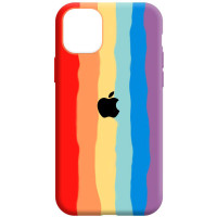 Чохол Silicone Case iPhone 11 Pro RAINBOW Червоний