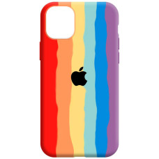 Чохол Silicone Case iPhone 11 Pro RAINBOW Червоний