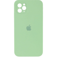 Чехол Silicone Case Square Full+Camera iPhone 11 Pro мятный