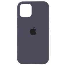 Чехол Silicone Case iPhone 12 Pro Max 6.7'' темно-серый