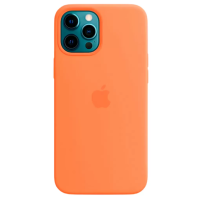 Чохол Silicone Case iPhone 12 Pro Max 6.7'' Помаранчевий (Kumquat)
