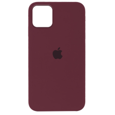 Чехол Silicone Case iPhone 12 Pro Max 6.7'' бордовый (plum)
